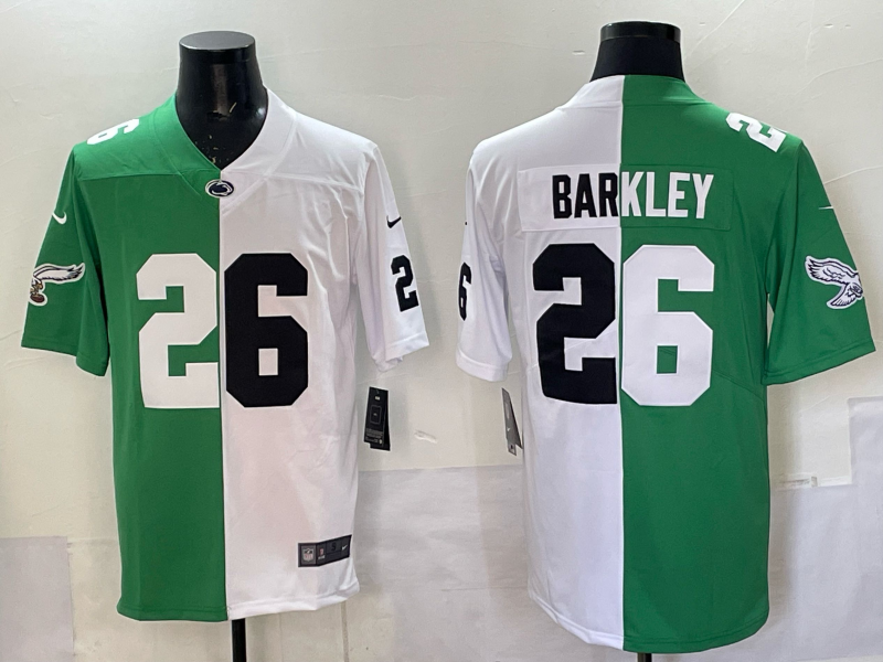 Men 2026 Philadelphia Eagles #26 Barkley green Nike Limited NFL Jersey 0920012->philadelphia eagles->NFL Jersey